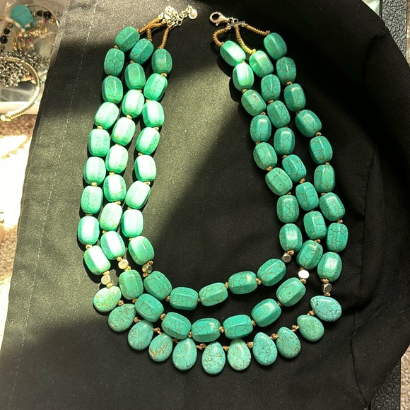 Silpada Drops of the Ocean Necklace BRAND NEW! Never worn. - Picture 2 of 5